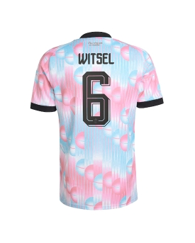 Billige Fotballdrakt Belgia Axel Witsel #6 Replika Bortedrakt VM 2026 Kortermet Billige Fotballdrakt Belgia Axel Witsel #6 Replika Bortedrakt VM 2026 Kortermet